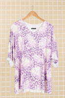 Astrad stunning v neck lilac tops