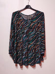 Atracteera stunning coloured flec tunic tunic