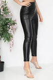 Aadh High waist faux leather look leggings ( 0ne size 8 to 10)