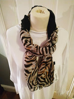 Ada animal print scarf