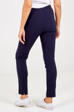 Abertia Navy Stretch trousers in one size 20 /22 Ankle grasers.