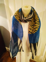 Addie animal print scarf