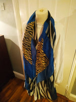 Addie animal print scarf