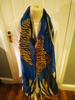 Addie animal print scarf