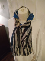 Addie animal print scarf