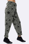 Aideen leopard star print trouser++( Smaller size 12/14 to 16/18)**