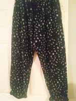 Aideen leopard star print trouser++( Smaller size 12/14 to 16/18)**